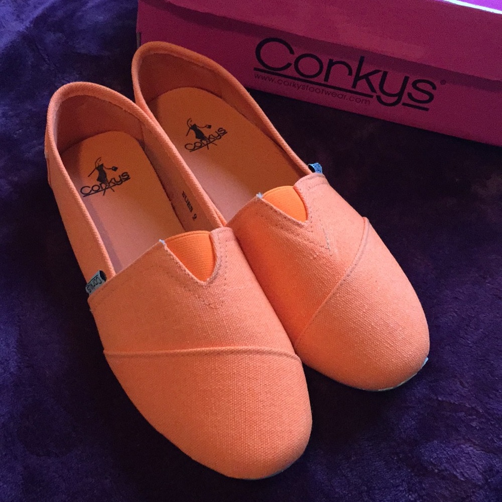 NEW Corky’s Canvas Casual Flats